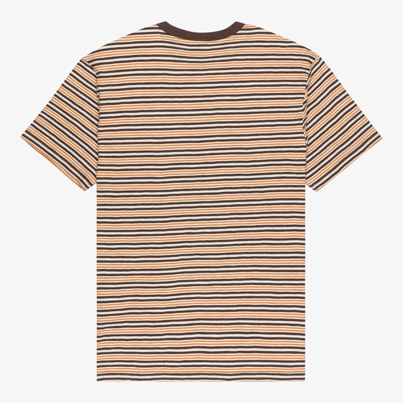 Camiseta Quiksilver: Onyx Ss Striped (Almond Stripe)