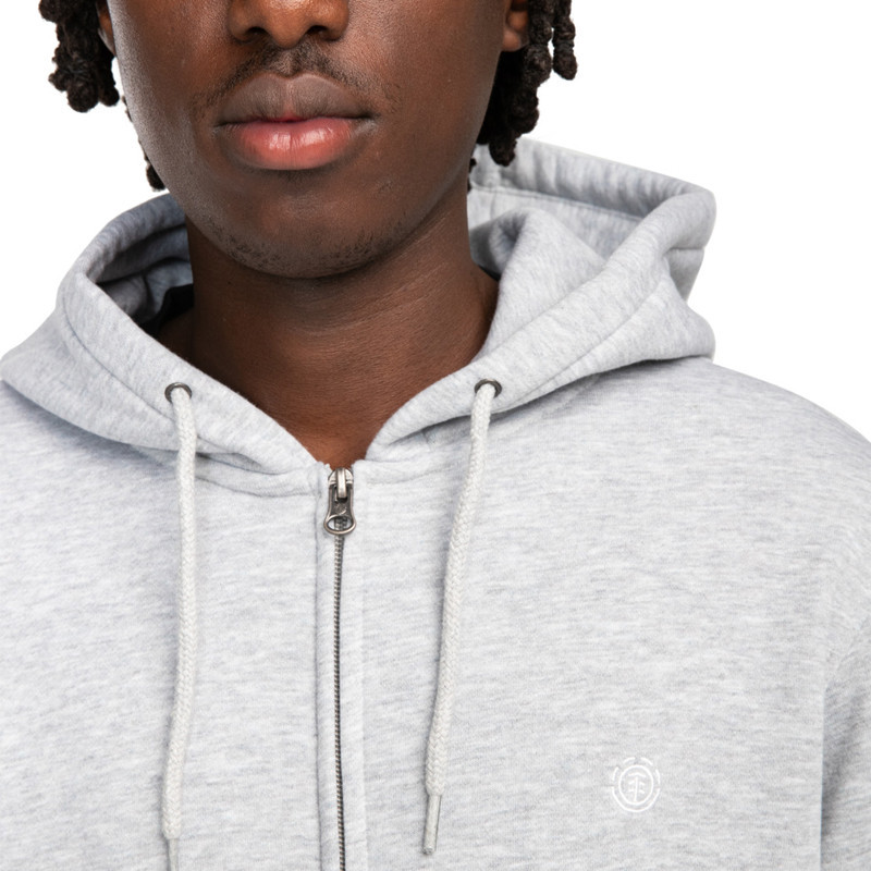 Sudadera Element: Icon Embroidery Zh (Mid Grey Heather)