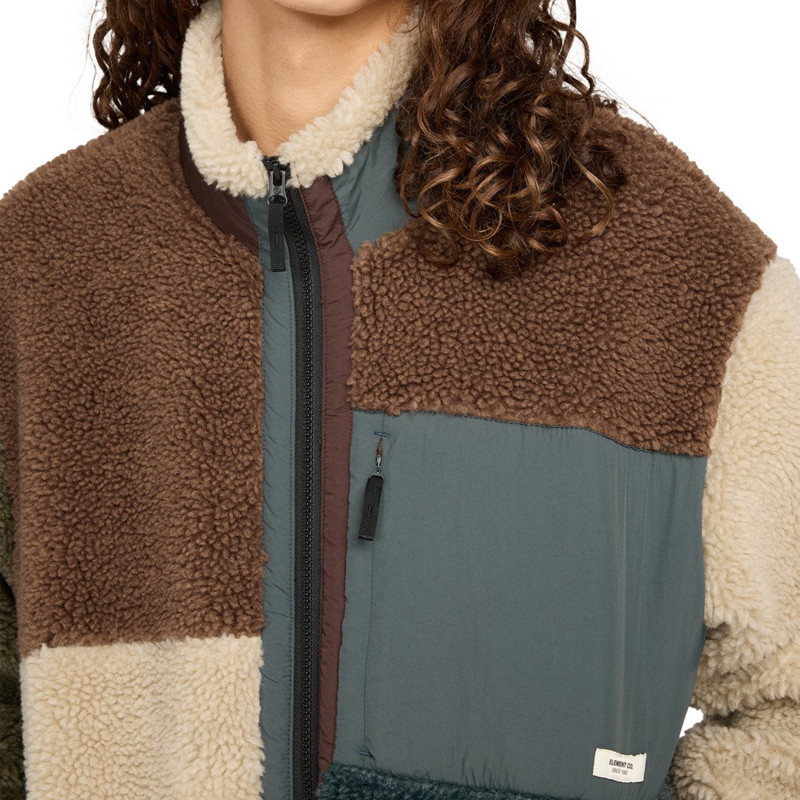 Chaqueta Element: Oak Sherpa (Multicolor)