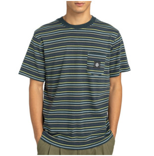 Camiseta Element: Icon Label Pkt (Willow Green Stripe)