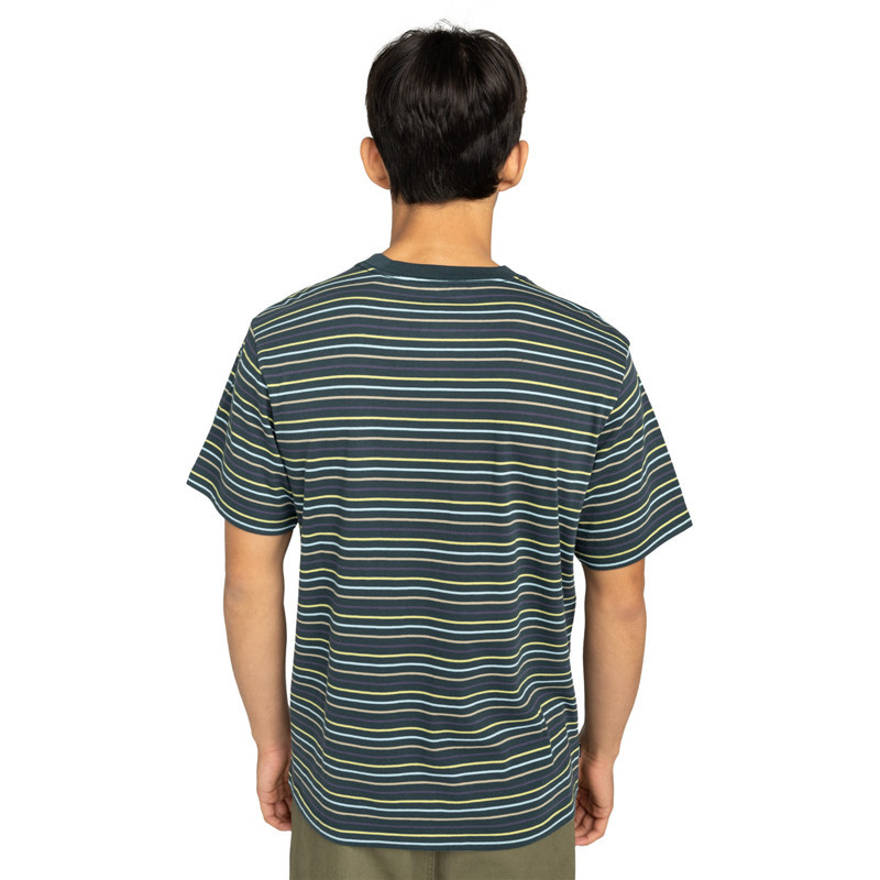 Camiseta Element: Icon Label Pkt (Willow Green Stripe)