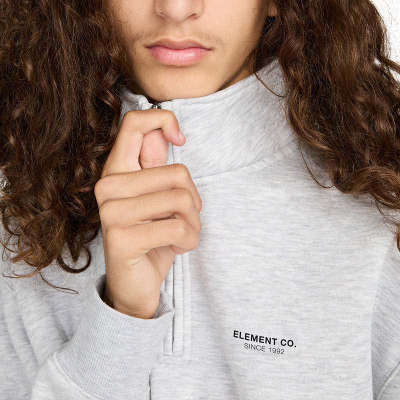 Sudadera Element: Element Co Qz (Mid Grey Heather)