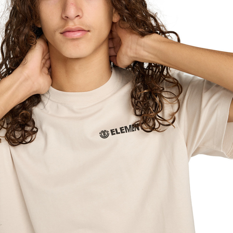 Camiseta Element: Blazin Chest (Crystal Gray Solid)