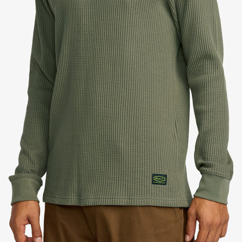 Camiseta RVCA: Dayshift Therm (Olive)