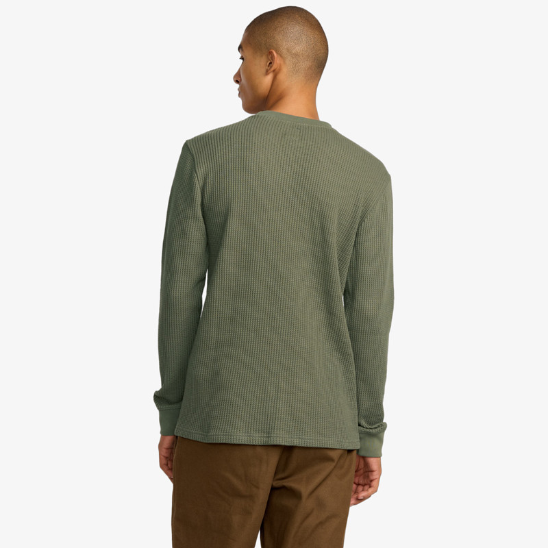 Camiseta RVCA: Dayshift Therm (Olive)