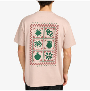 Camiseta RVCA: Mosaic Fragment (Pale Mauve)