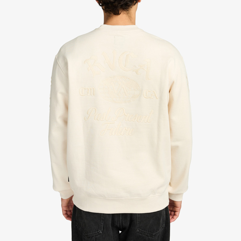 Sudadera RVCA: Va Worldwide C (Salt)