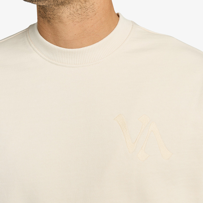 Sudadera RVCA: Va Worldwide C (Salt)