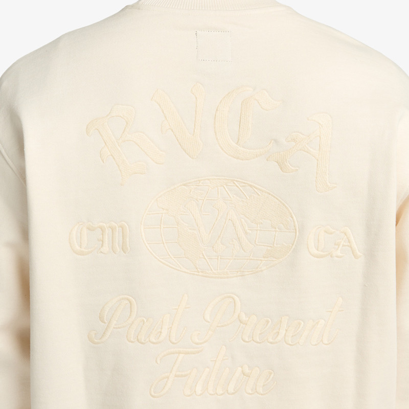 Sudadera RVCA: Va Worldwide C (Salt)