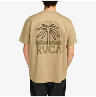 Camiseta RVCA: Palm Crest (Coyote)