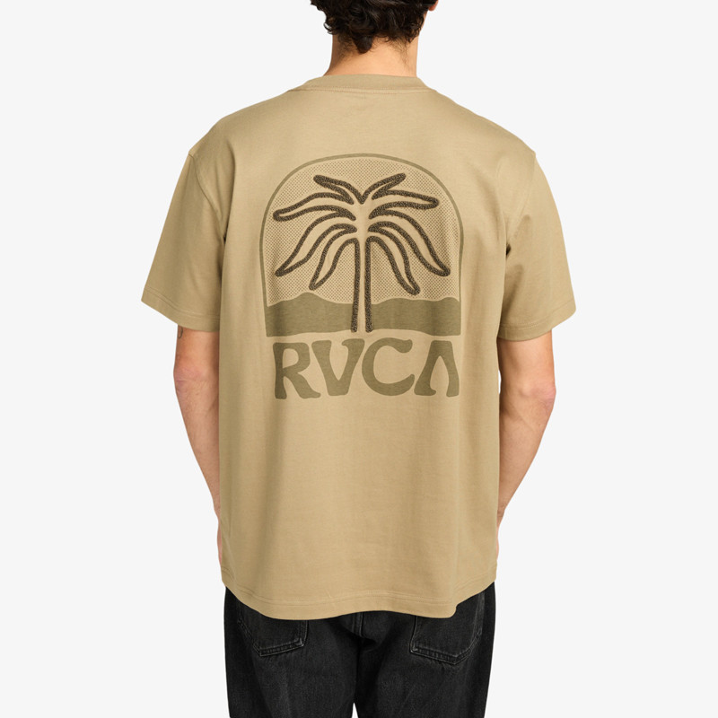 Camiseta RVCA: Palm Crest (Coyote)