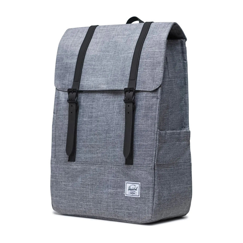 Mochila Herschel: Survey Backpack (Raven Crosshatch)