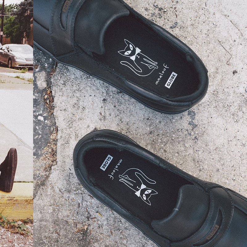 Zapatillas Globe: Liaizon (Black Maalouf)