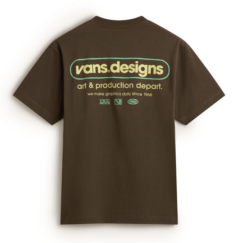 Camiseta Vans: Art Production SS (Coal Brown)