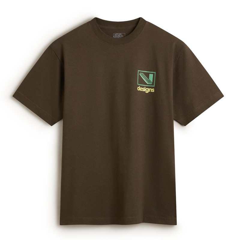 Camiseta Vans: Art Production SS (Coal Brown)