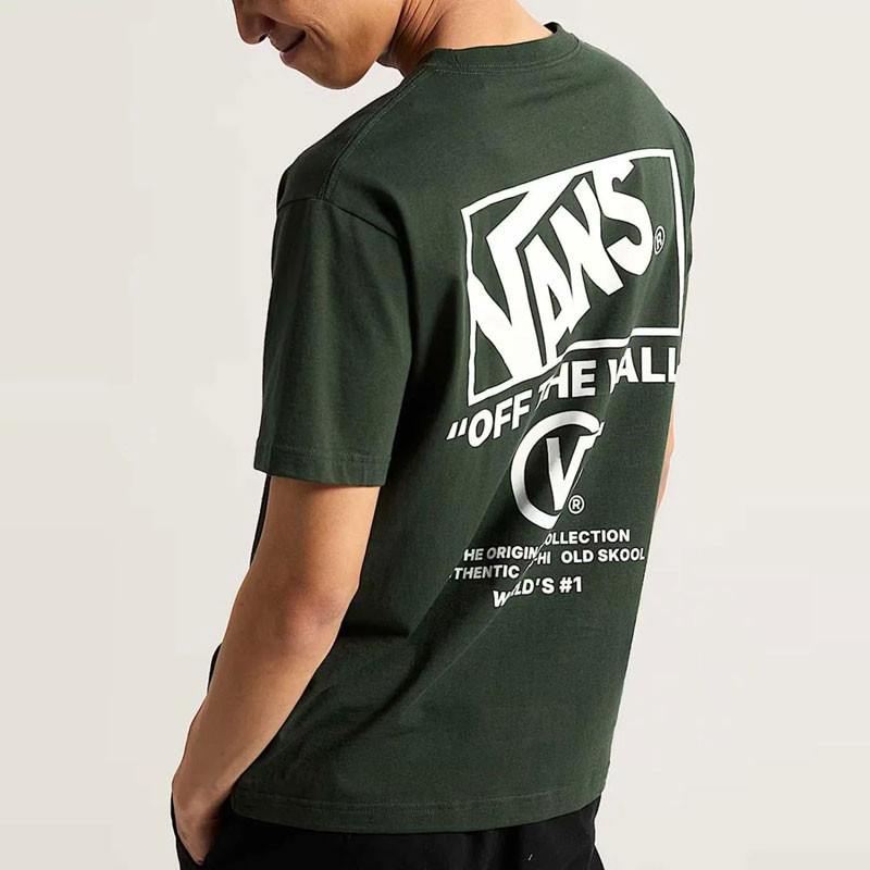 Camiseta Vans: Stockpile SS Tee (Dried Kelp)