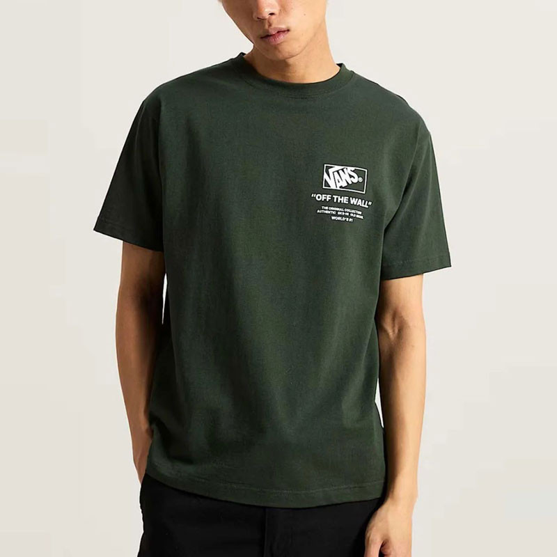 Camiseta Vans: Stockpile SS Tee (Dried Kelp)