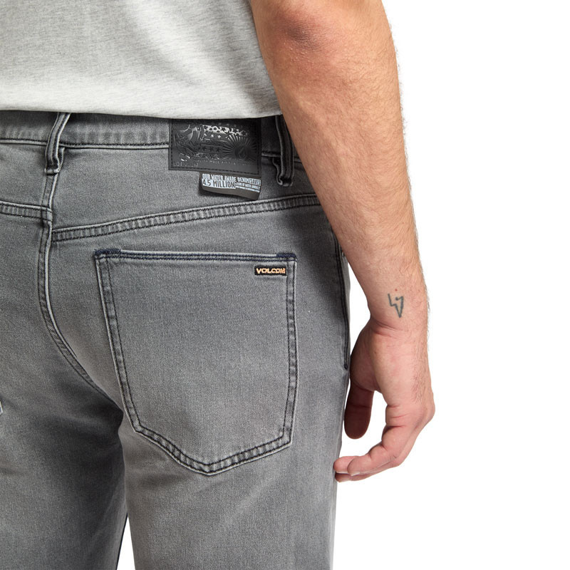 Pantalón Volcom: Solver Denim (Concrete)