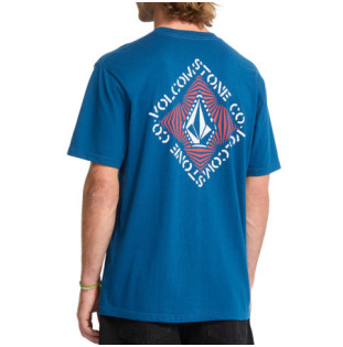 Camiseta Volcom: Obtical Bsc Sst (Cosmic Blue)