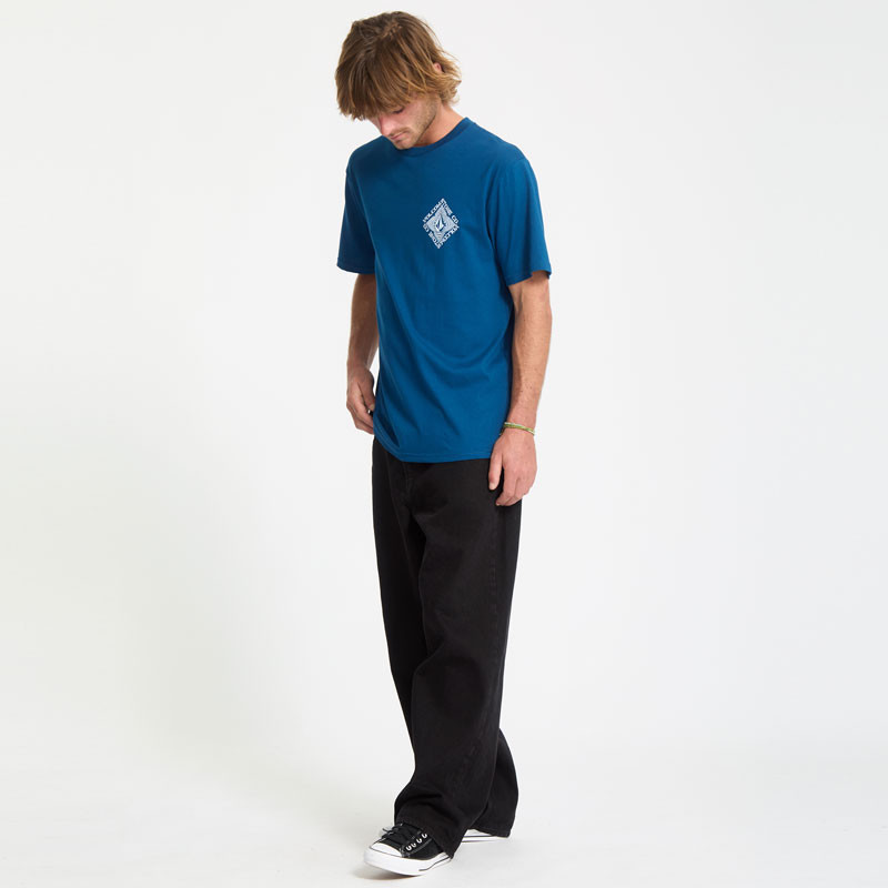 Camiseta Volcom: Obtical Bsc Sst (Cosmic Blue)