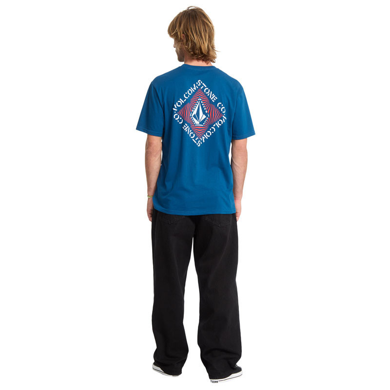 Camiseta Volcom: Obtical Bsc Sst (Cosmic Blue)
