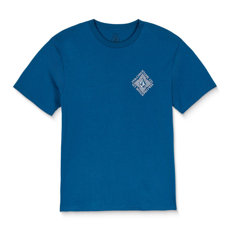 Camiseta Volcom: Obtical Bsc Sst (Cosmic Blue)