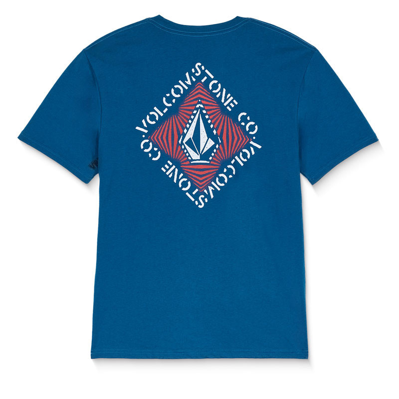 Camiseta Volcom: Obtical Bsc Sst (Cosmic Blue)