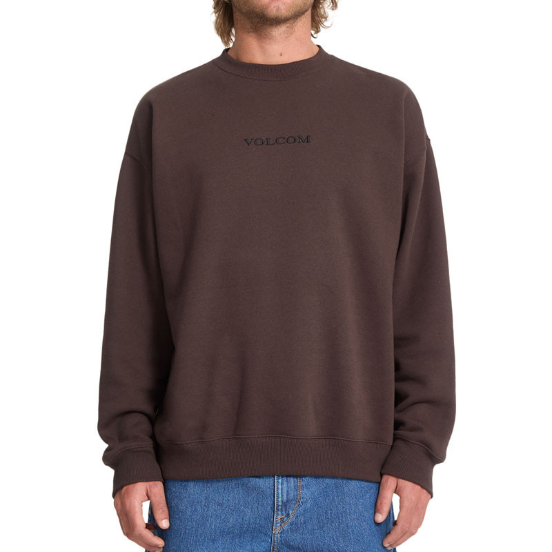 Sudadera Volcom: Volcom Stone Crew Fleece (Cacao)
