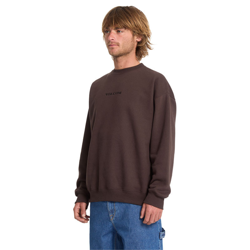Sudadera Volcom: Volcom Stone Crew Fleece (Cacao)