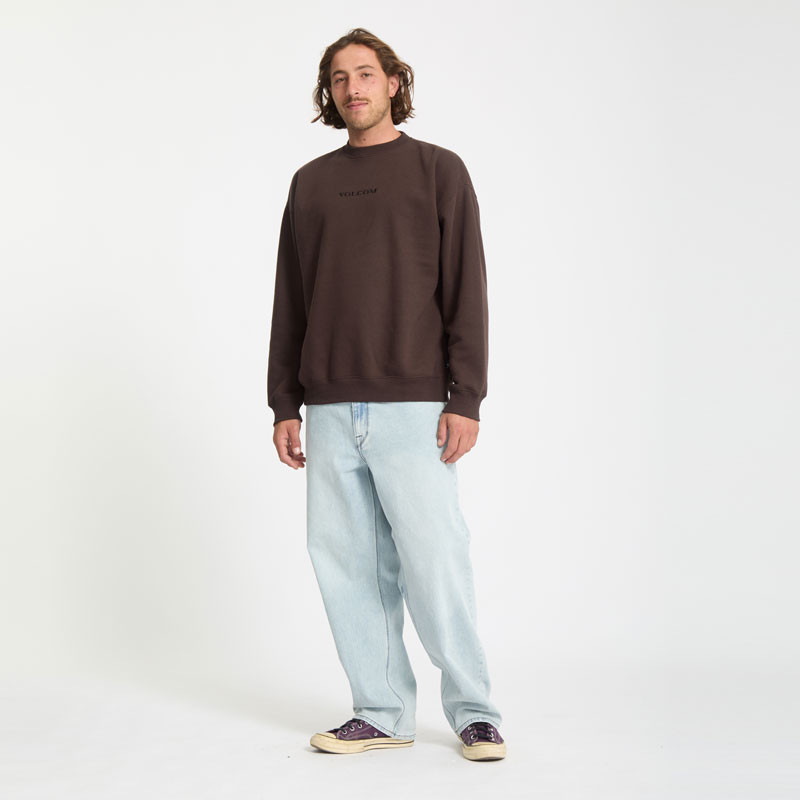 Sudadera Volcom: Volcom Stone Crew Fleece (Cacao)
