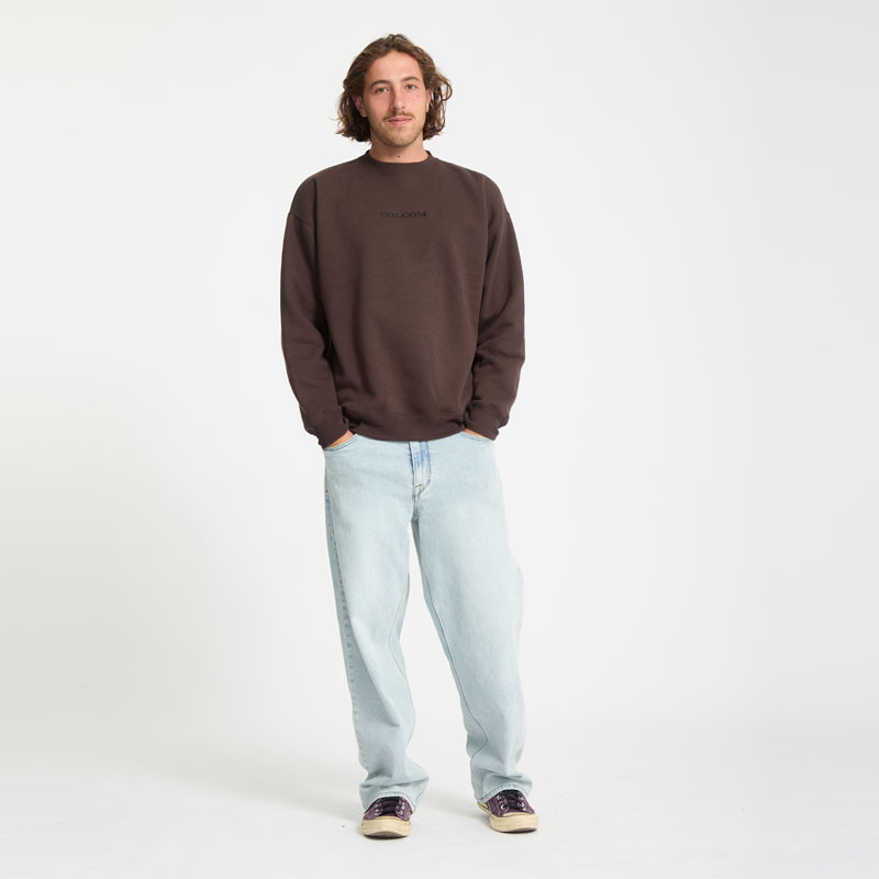 Sudadera Volcom: Volcom Stone Crew Fleece (Cacao)