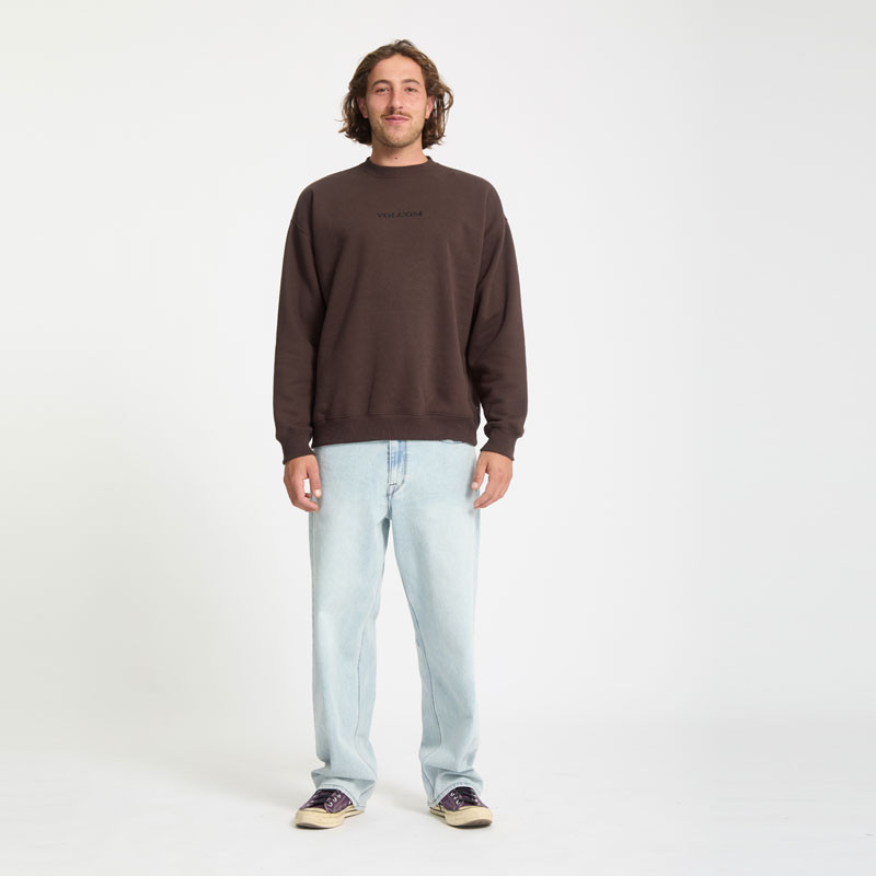 Sudadera Volcom: Volcom Stone Crew Fleece (Cacao)