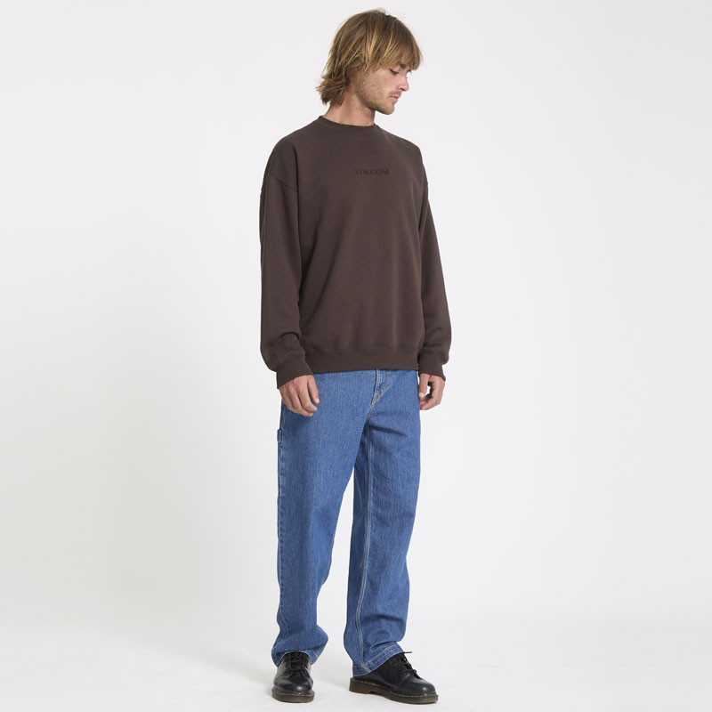 Sudadera Volcom: Volcom Stone Crew Fleece (Cacao)