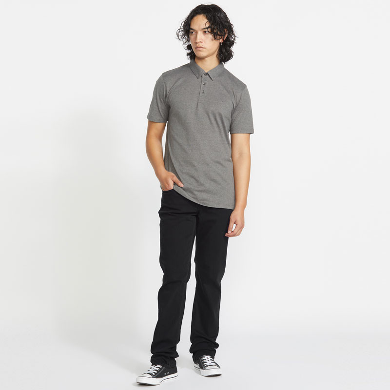 Pantalón Volcom: Solver Denim (Black Out)