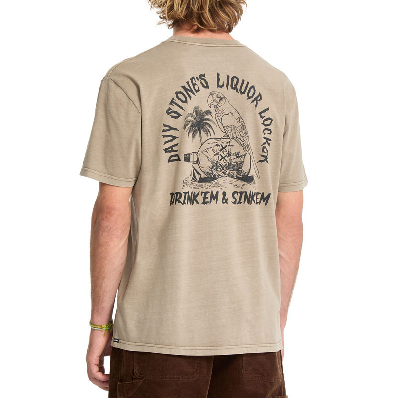 Camiseta Volcom: Liquor Locker Pw Sst (Brindle)