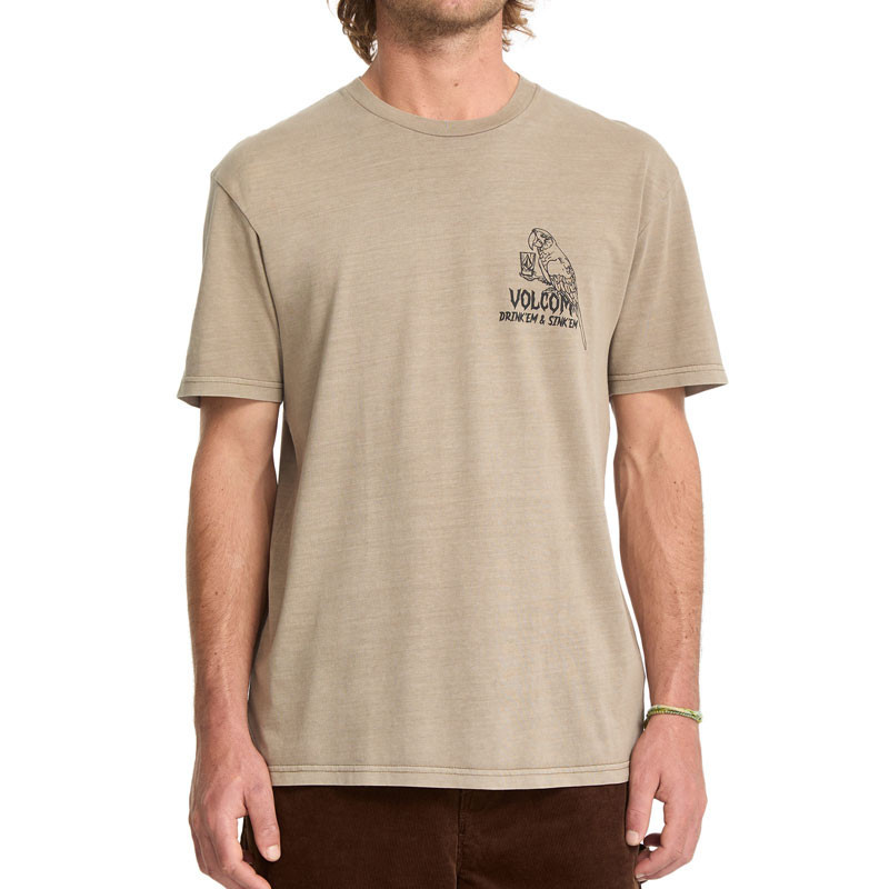 Camiseta Volcom: Liquor Locker Pw Sst (Brindle)
