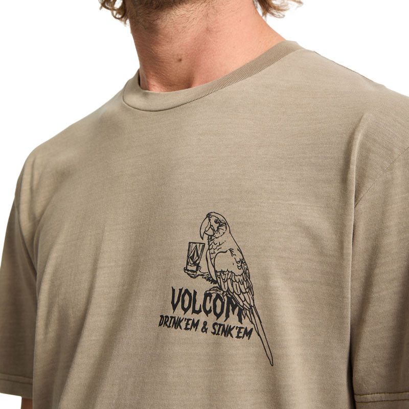 Camiseta Volcom: Liquor Locker Pw Sst (Brindle)