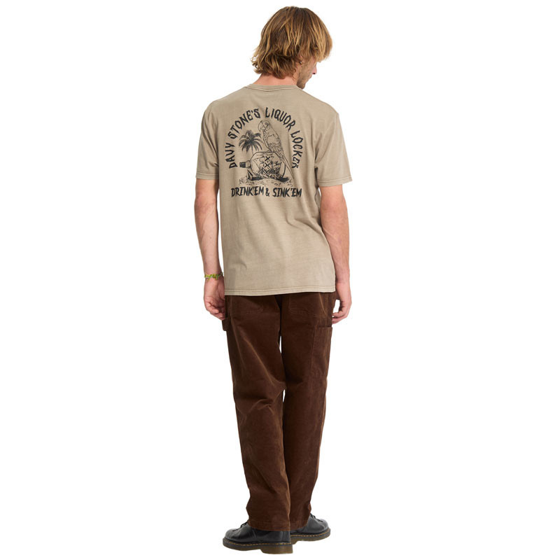 Camiseta Volcom: Liquor Locker Pw Sst (Brindle)