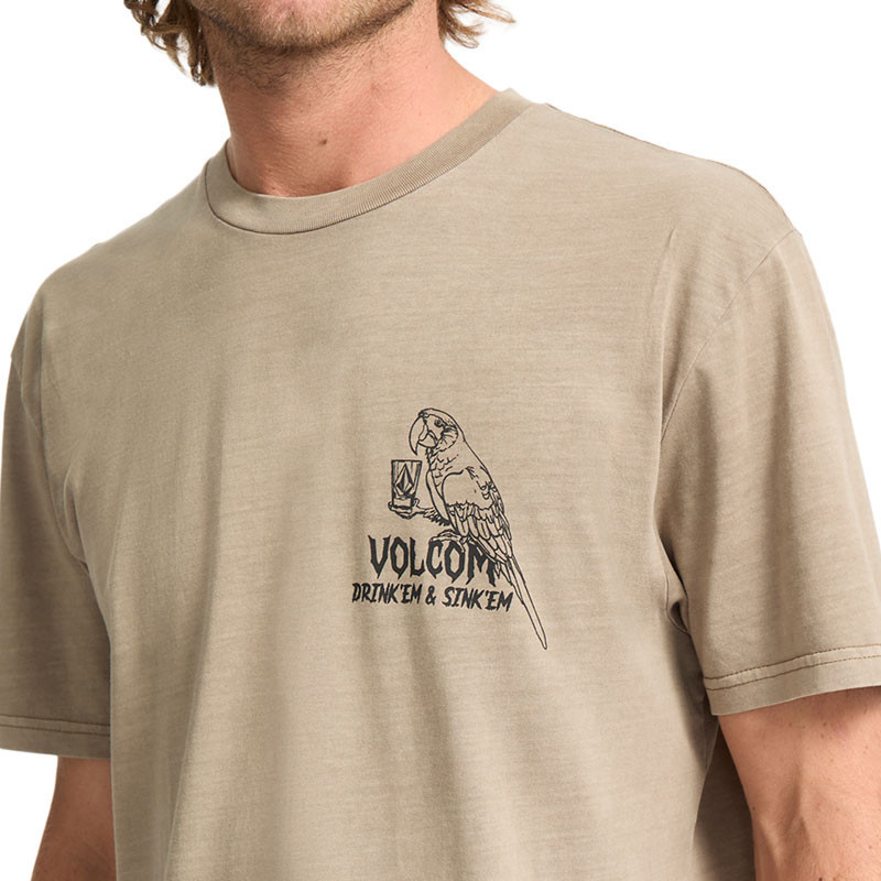 Camiseta Volcom: Liquor Locker Pw Sst (Brindle)