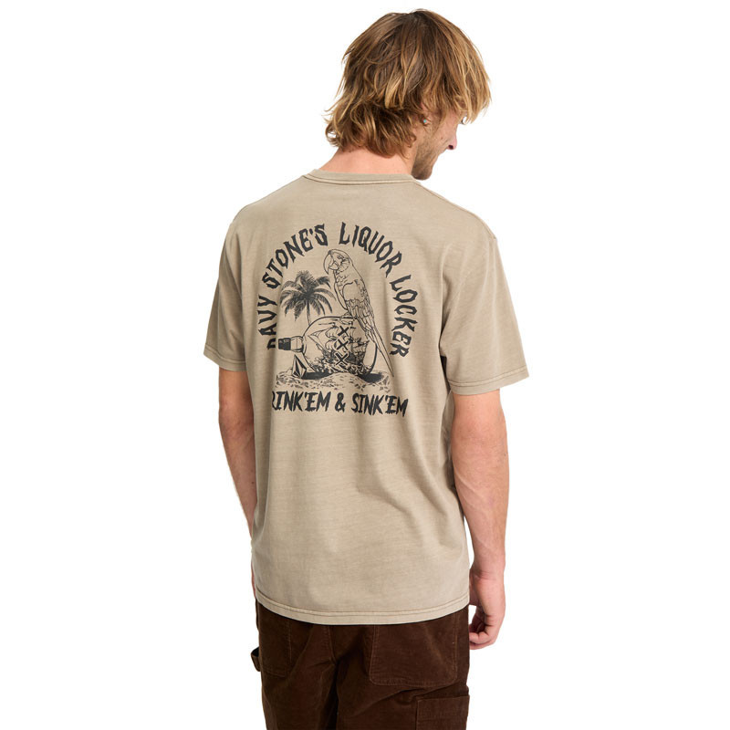 Camiseta Volcom: Liquor Locker Pw Sst (Brindle)