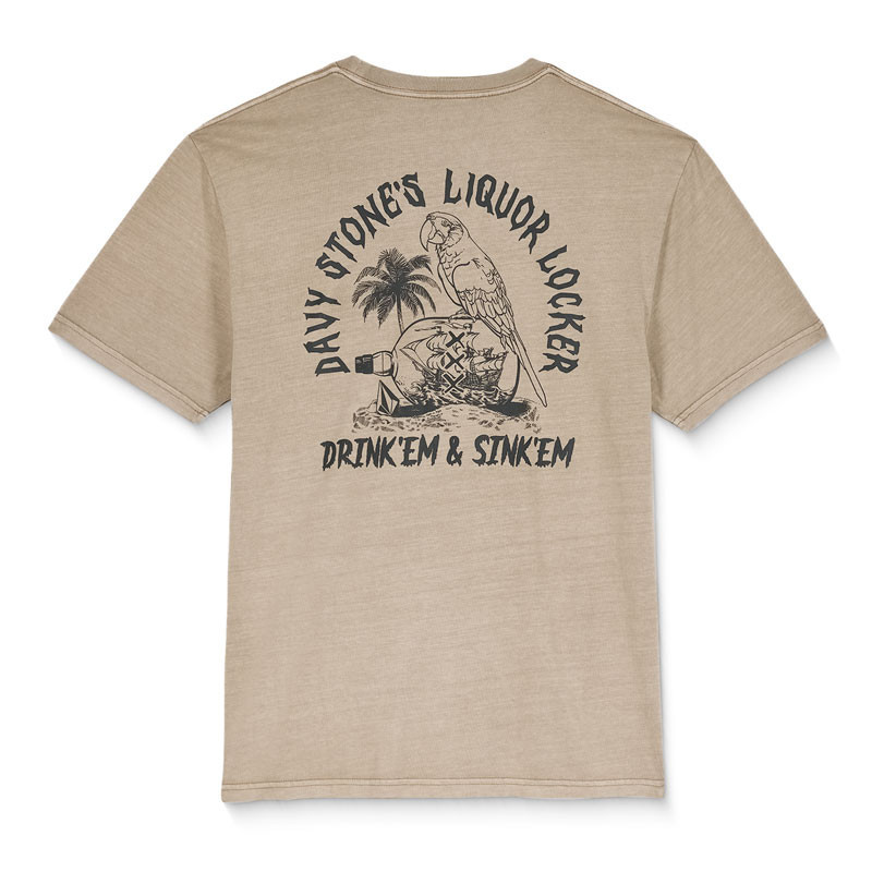 Camiseta Volcom: Liquor Locker Pw Sst (Brindle)