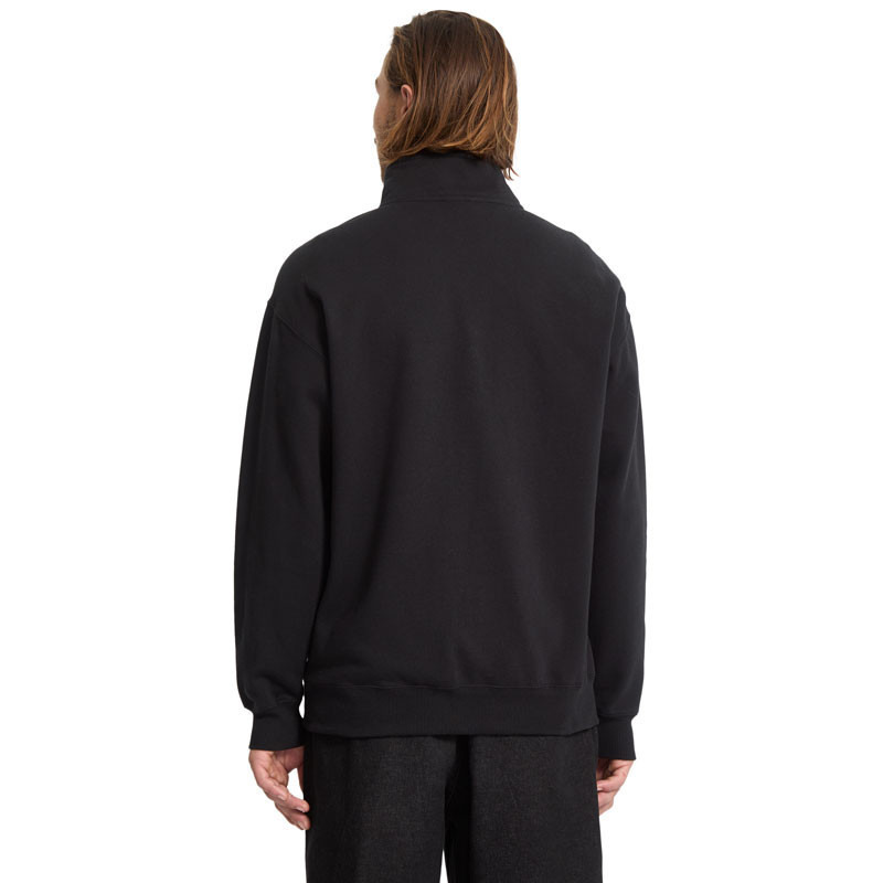 Sudadera Volcom: Single Stone Quarter Zip (Black)