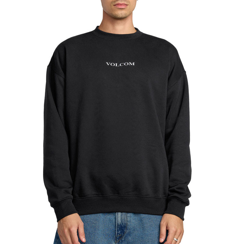 Sudadera Volcom: Volcom Stone Crew Fleece (Black)