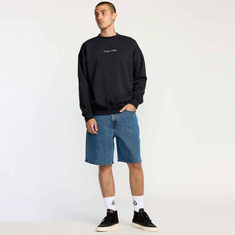 Sudadera Volcom: Volcom Stone Crew Fleece (Black)