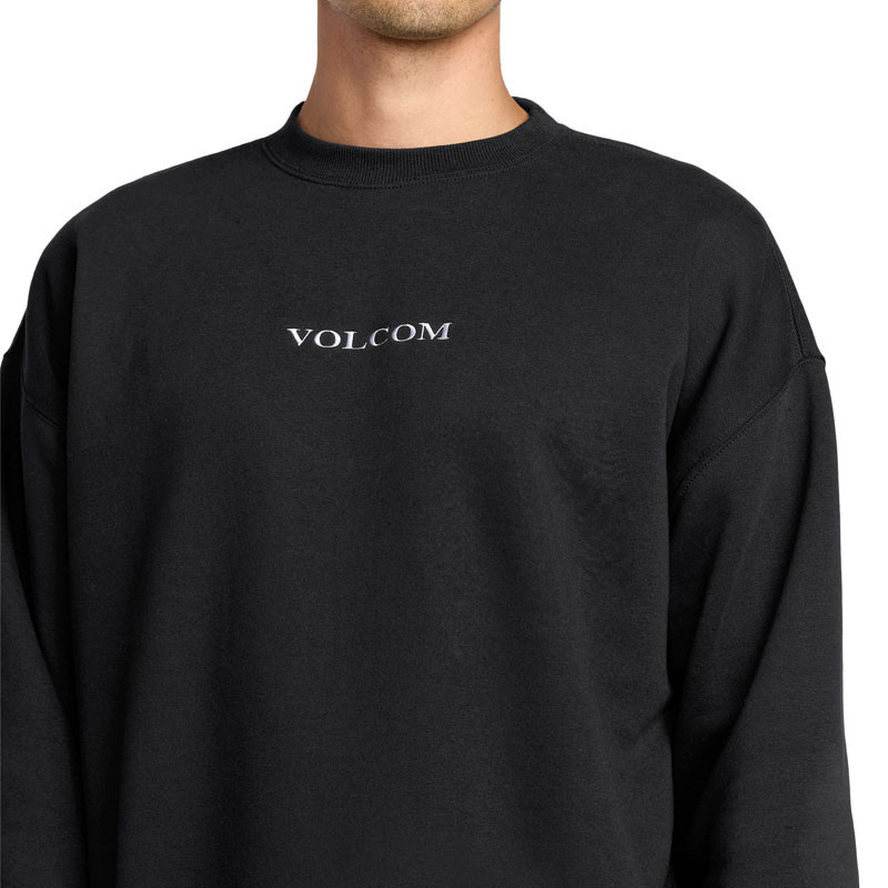 Sudadera Volcom: Volcom Stone Crew Fleece (Black)