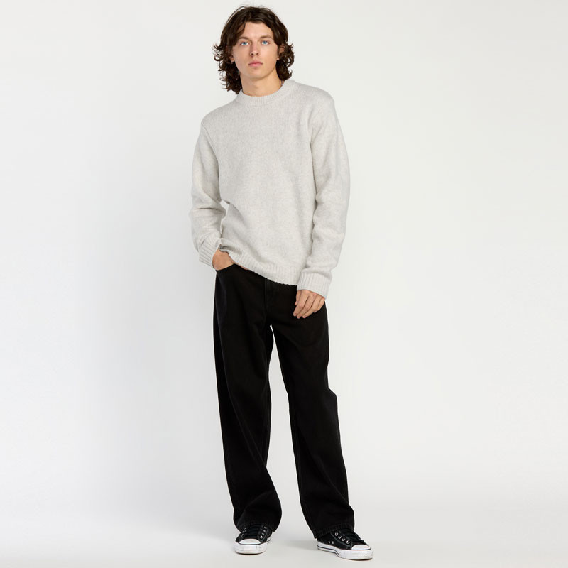 Jersey Volcom: Edmonder II Sweater (Dirty White)