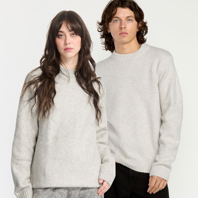 Jersey Volcom: Edmonder II Sweater (Dirty White)