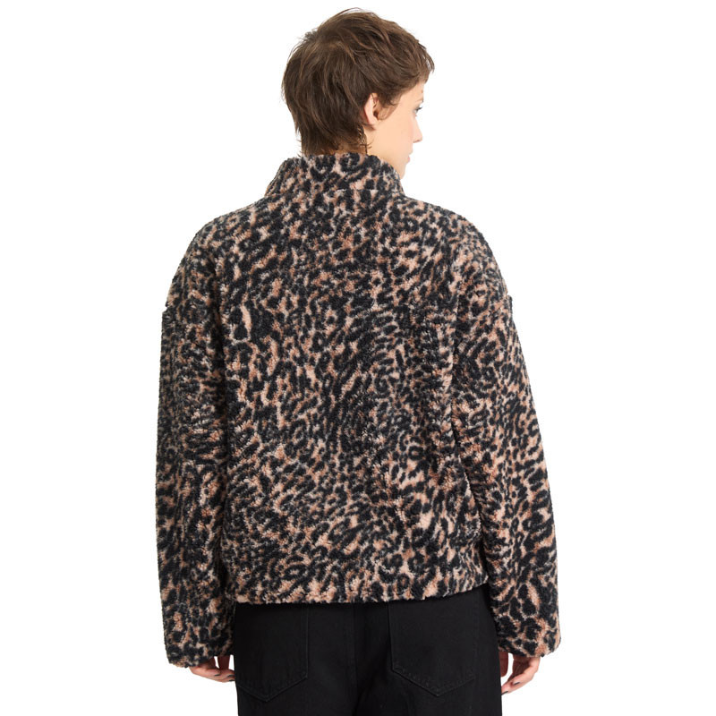 Chaqueta Volcom: Wylding Out Sherpa (Animal Print)