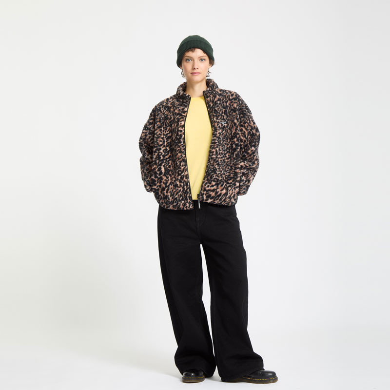 Chaqueta Volcom: Wylding Out Sherpa (Animal Print)