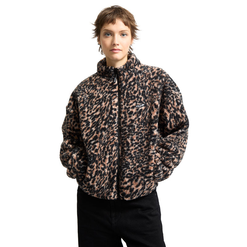 Chaqueta Volcom: Wylding Out Sherpa (Animal Print)
